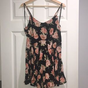 Floral mini dress